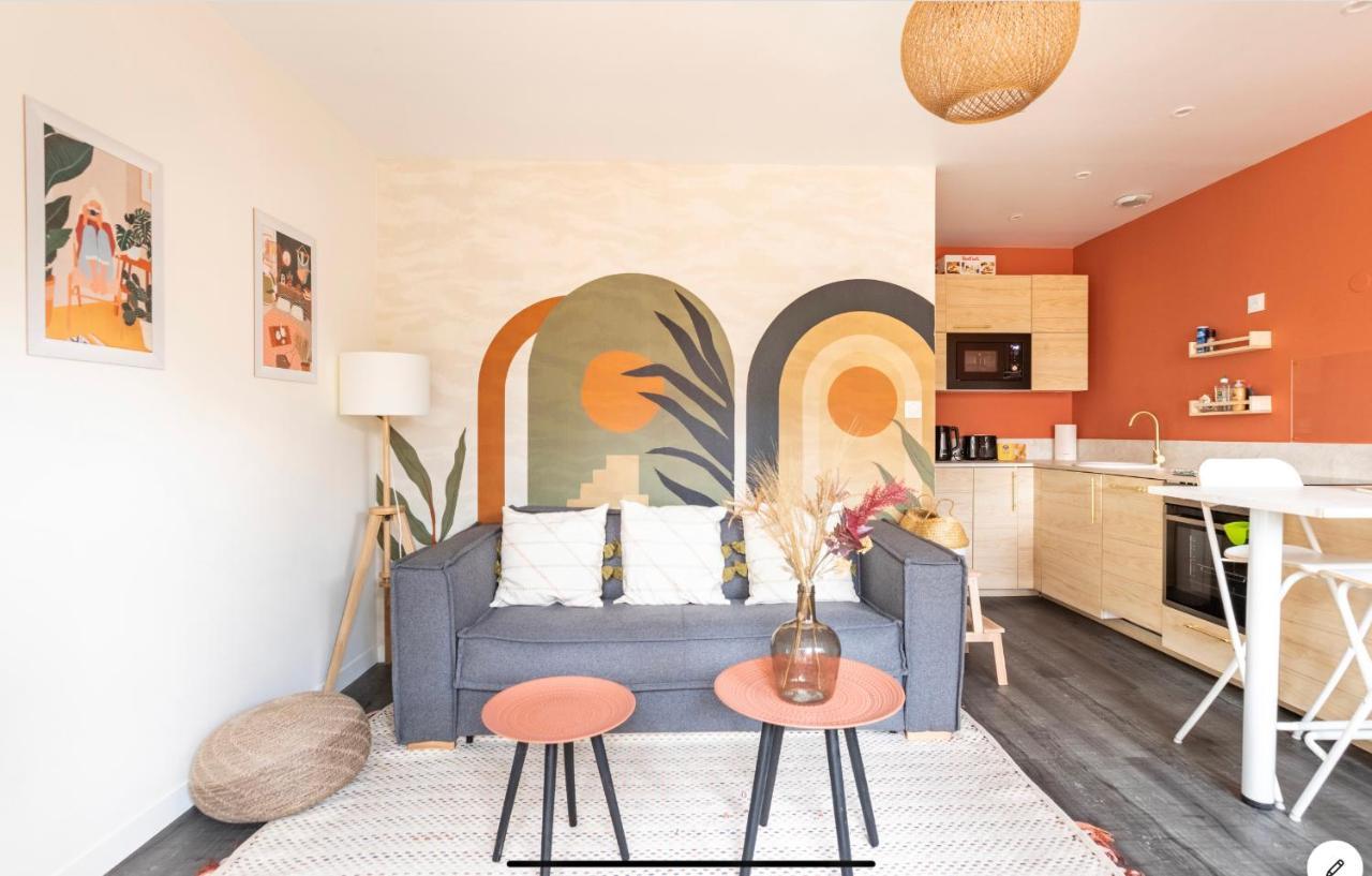Le 102, Maison Avec Terrasse Et Parking Gare De Rouen Kültér fotó