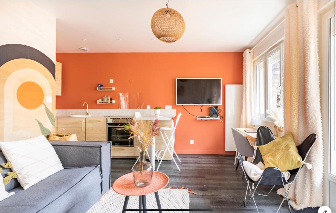 Le 102, Maison Avec Terrasse Et Parking Gare De Rouen Kültér fotó